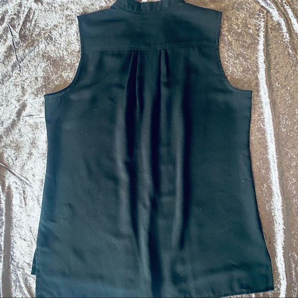 Lands End Outfitters Sheer Trapeze Sleeveless Top - Picture 6 of 13